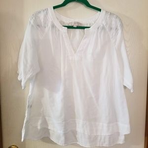 LOFT Linen Blouse